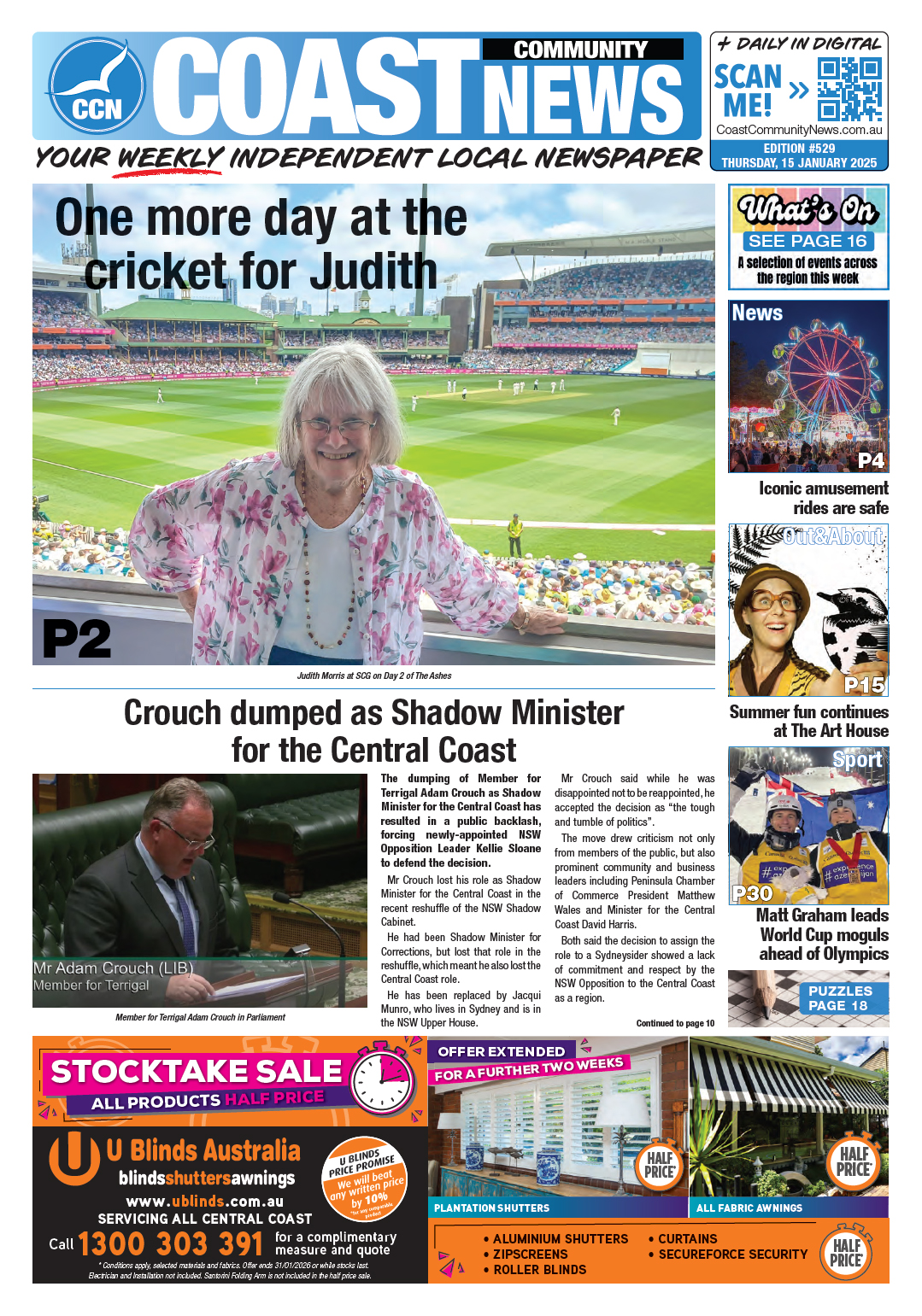 Coast Community News 15 January 2026