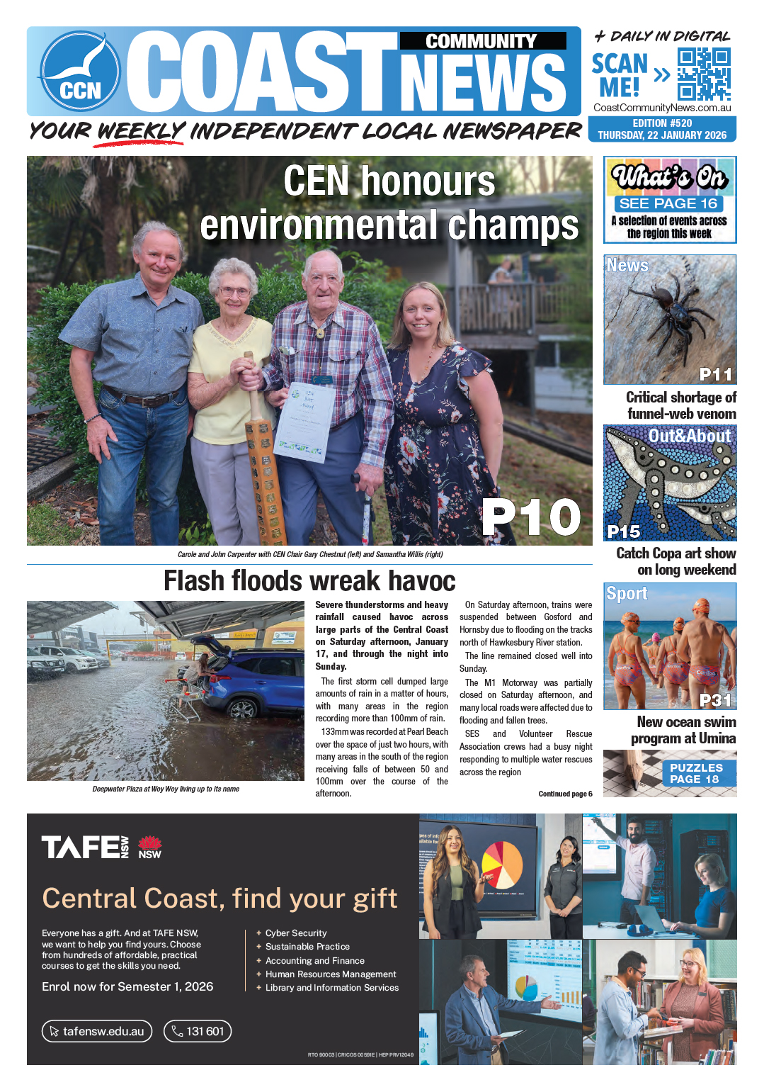Coast Community News 22 January 2026