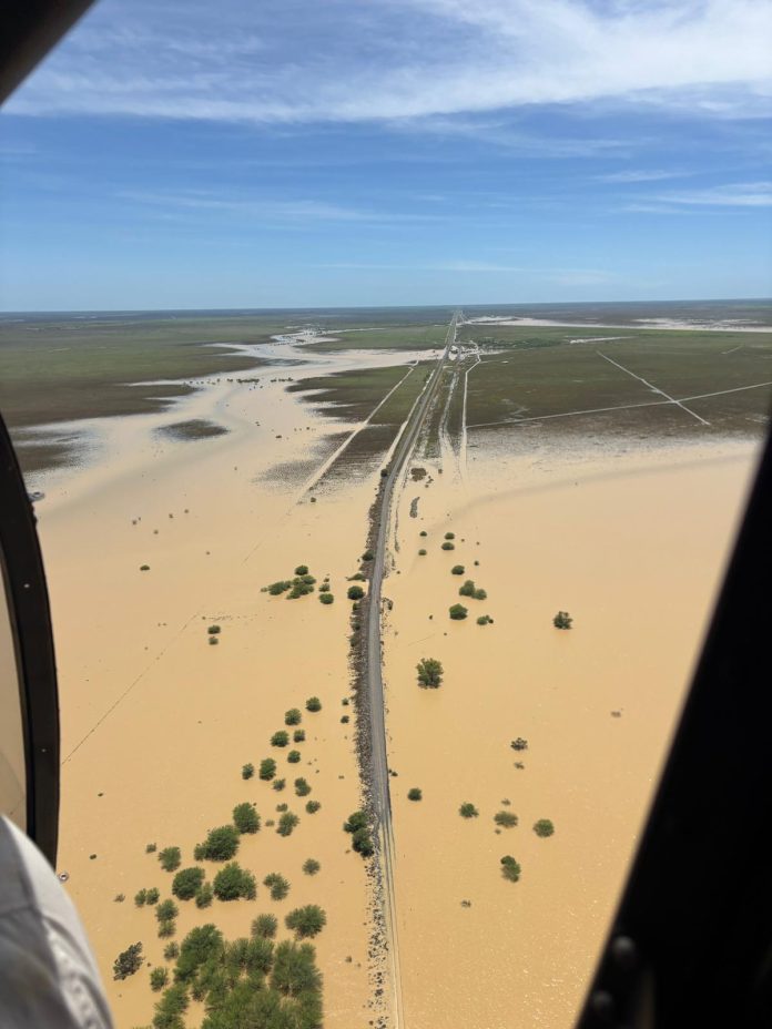 Mount Isa Rail line near Julia Creek