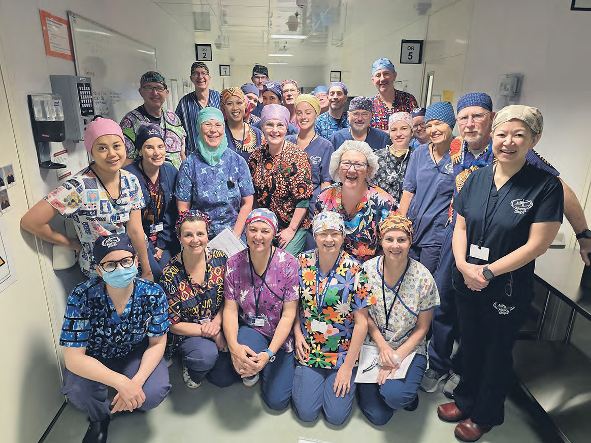 Global Mercy surgical team