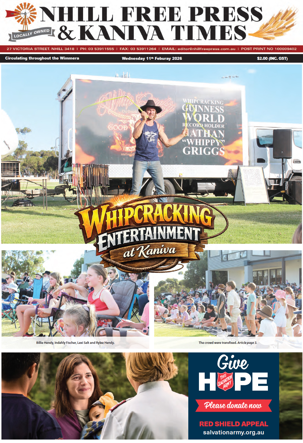Nhill Free Press & Kaniva Times 11 February 2026