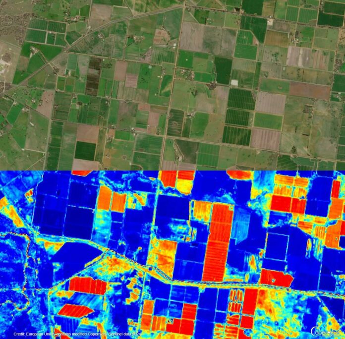 Sentinel-2 hyperspectral imagery - courtesy ESA Rdcd2.26 Sentinel 2 hyperspectral imagery