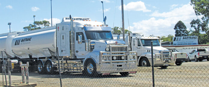 The Bartranz operating base at Allora where an irate man allegedly terrorised staff
