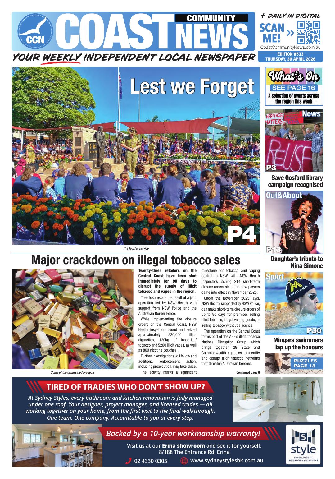 Coast Community News 30 April 2026