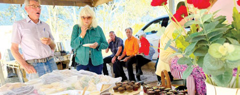 Nuggetty Peace Cairn afternoon tea